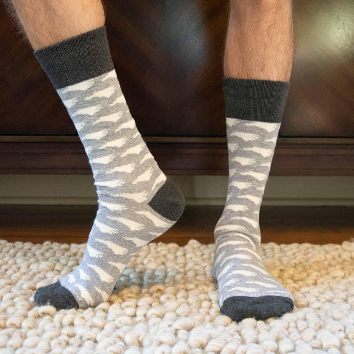 Men's North Carolina Pride Socks The Royal Standard